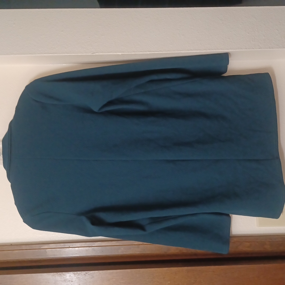 Prettylittlething  single button front teal Blazer NWT - Picture 2 of 7
